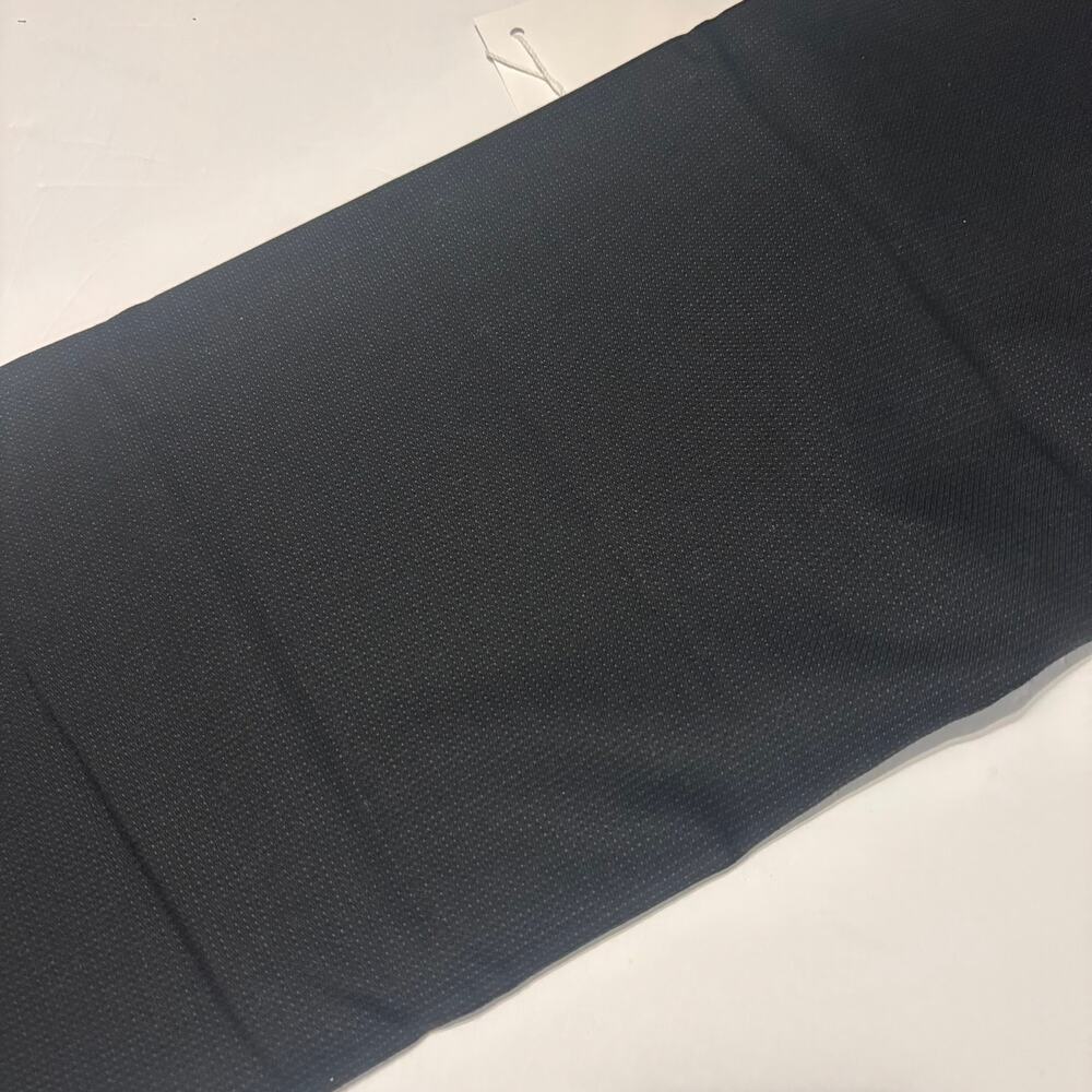 Super 100s Altinyildiz Black Wool Blue Check Fabric 1.5 Yds 60" Wide
